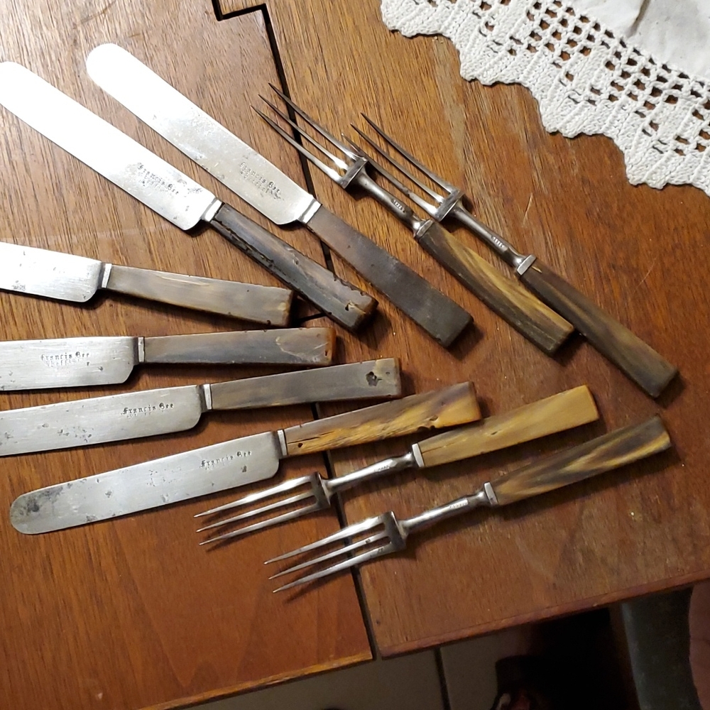 Antique Sheffield Flatware